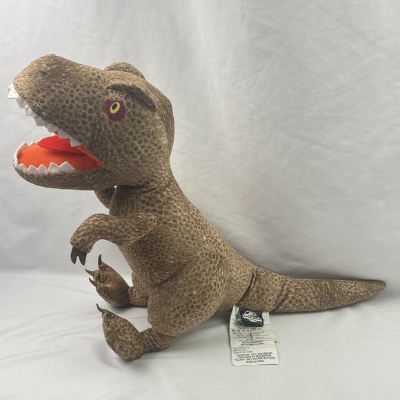 Universal Studios Jurassic World Dominion Raging T-Rex Pillow Buddy Plush 22" - Picture 4 of 13